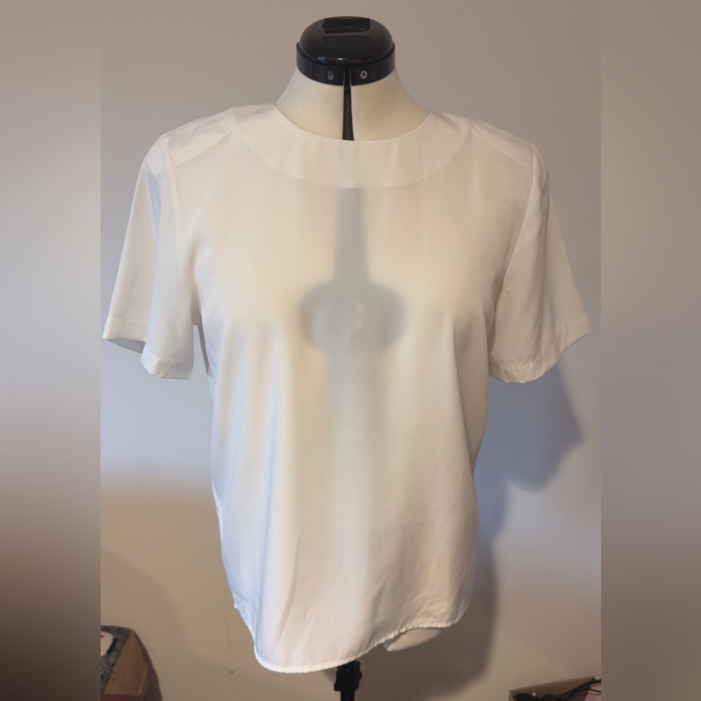Elegant White Women's Blouse